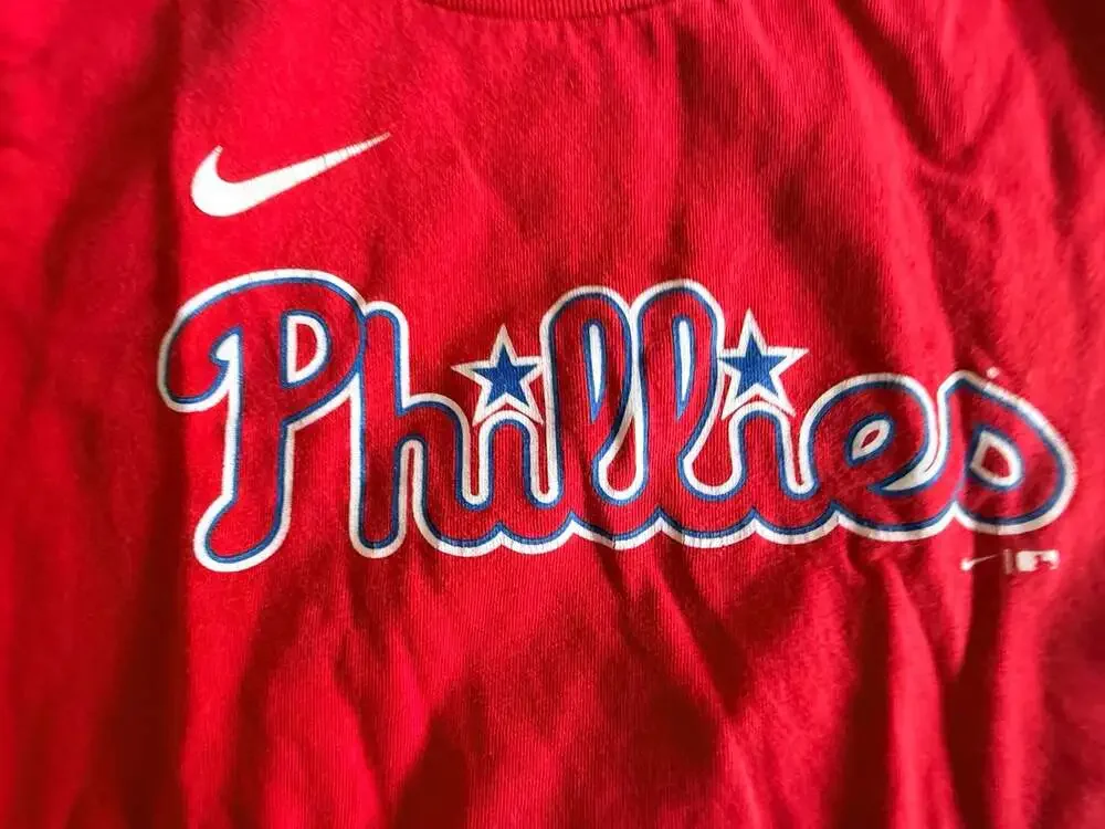 Nike Philadelphia Phillies Bryce Harper #3 MLB Red T-Shirt